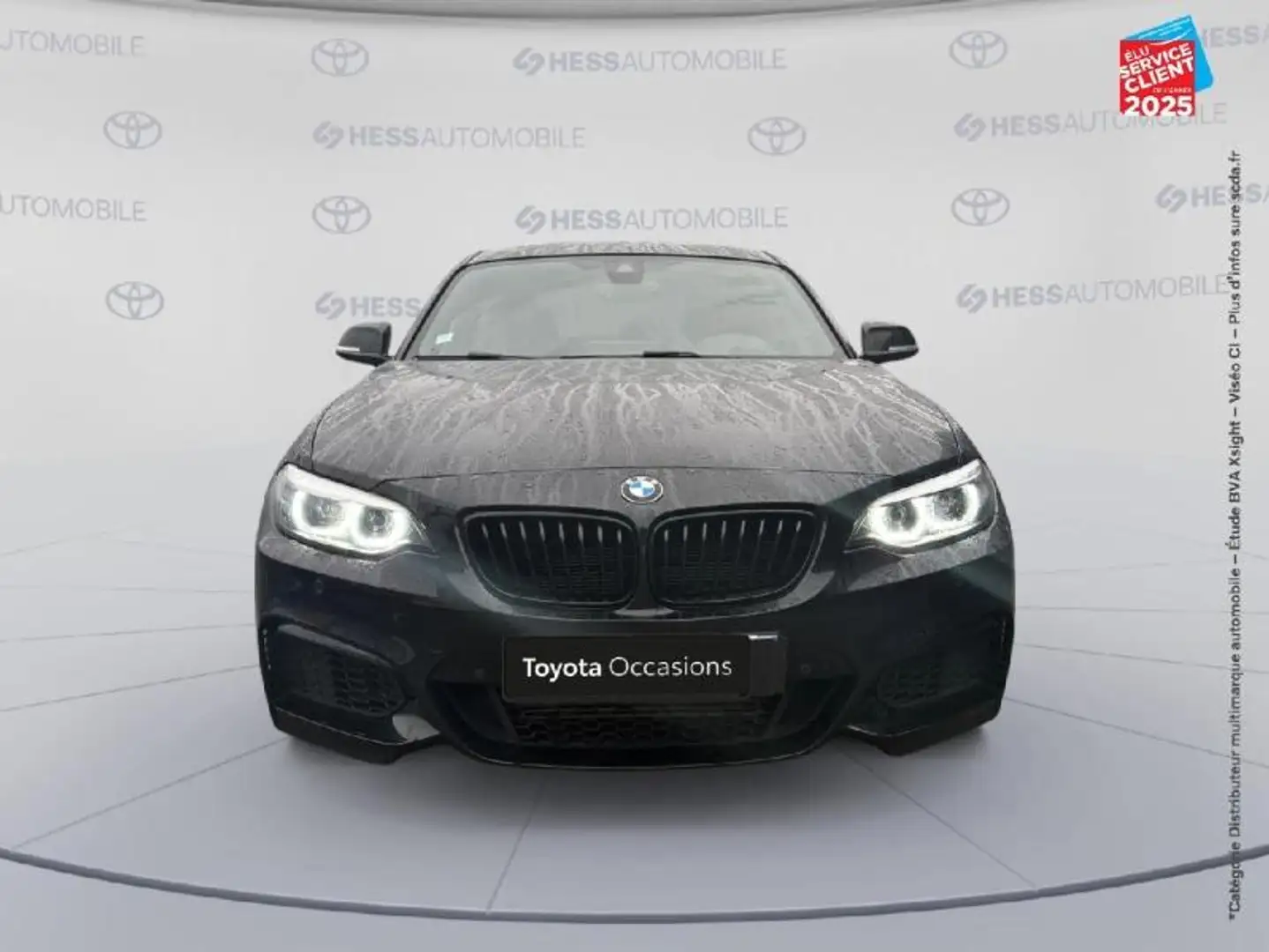 BMW 218 218iA 136ch M Sport Sieges chauf GPS Camera Noir - 2