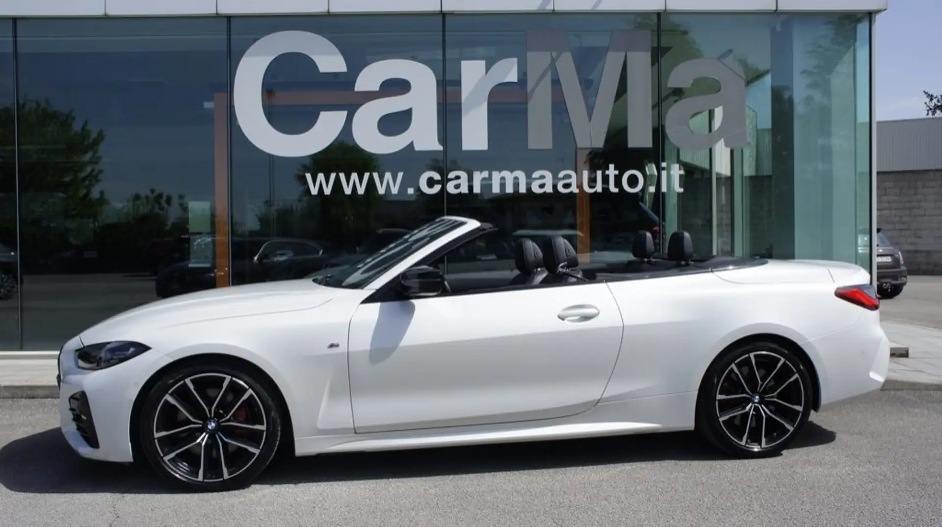 BMW 420 d 48V Cabrio Msport Pro LISTINO 80.500€ Bianco - 2