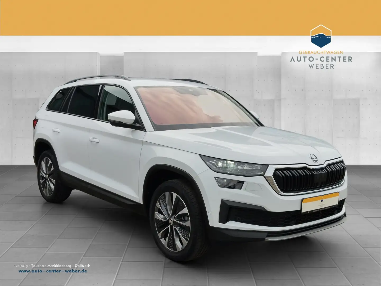 Skoda Kodiaq 2.0 TDI Tour DSG 4xSHZ*ACC*AHK*AUT*Kam. Weiß - 1