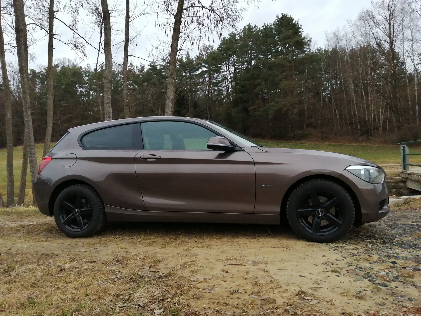 BMW 118 Sport Coupé 118d xDrive Braun - 1