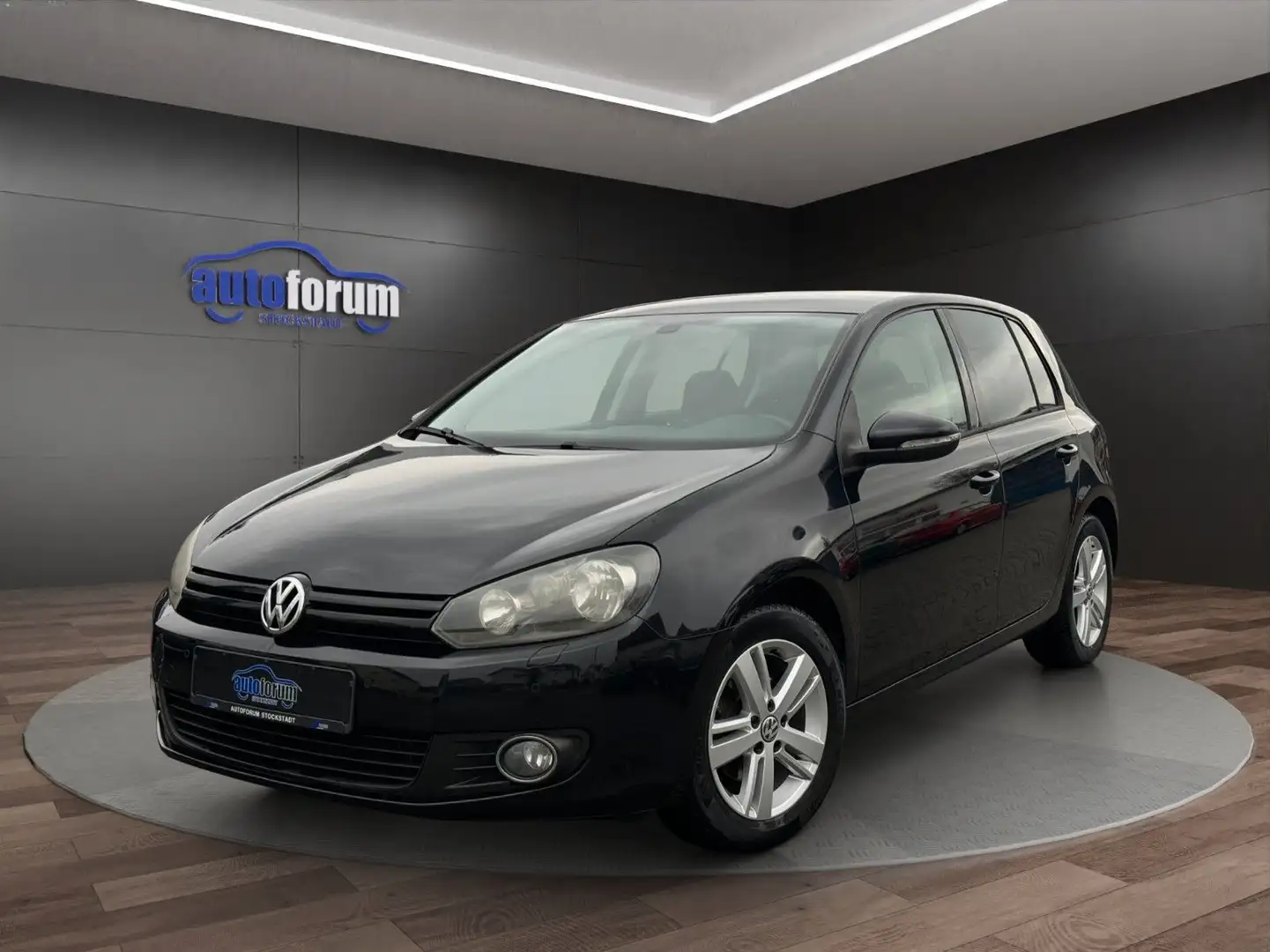 Volkswagen Golf VI Match NAVI°PDC°SHZ°TÜV NEU Noir - 1