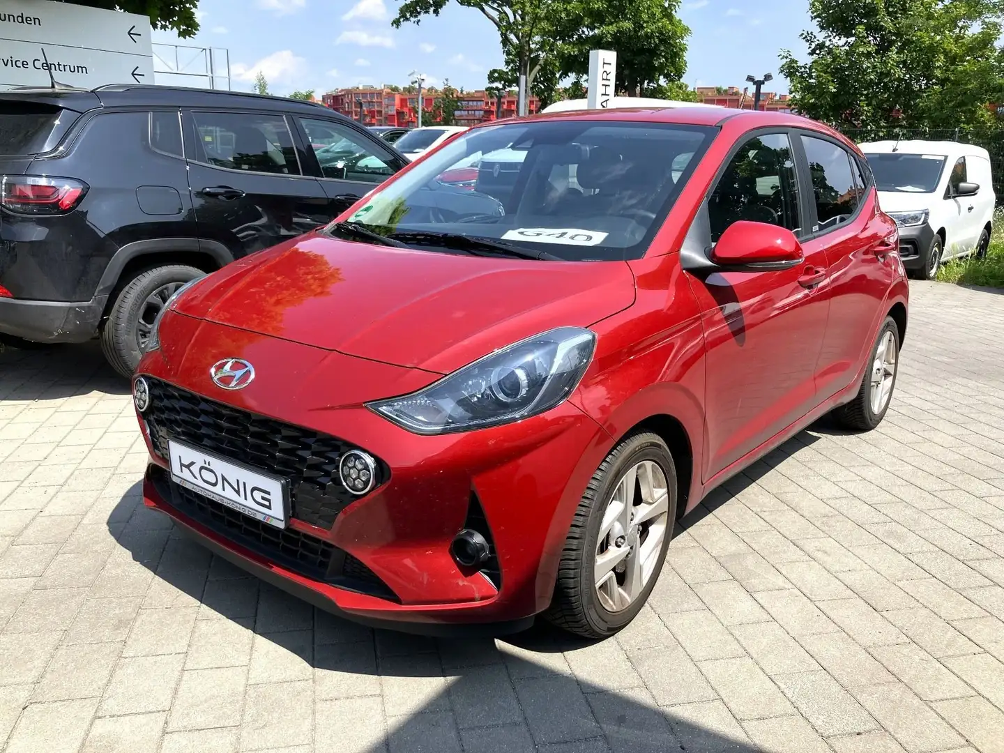 Hyundai i10 1.2 Style Klimaanlage Apple CarPlay*PDC Rojo - 1