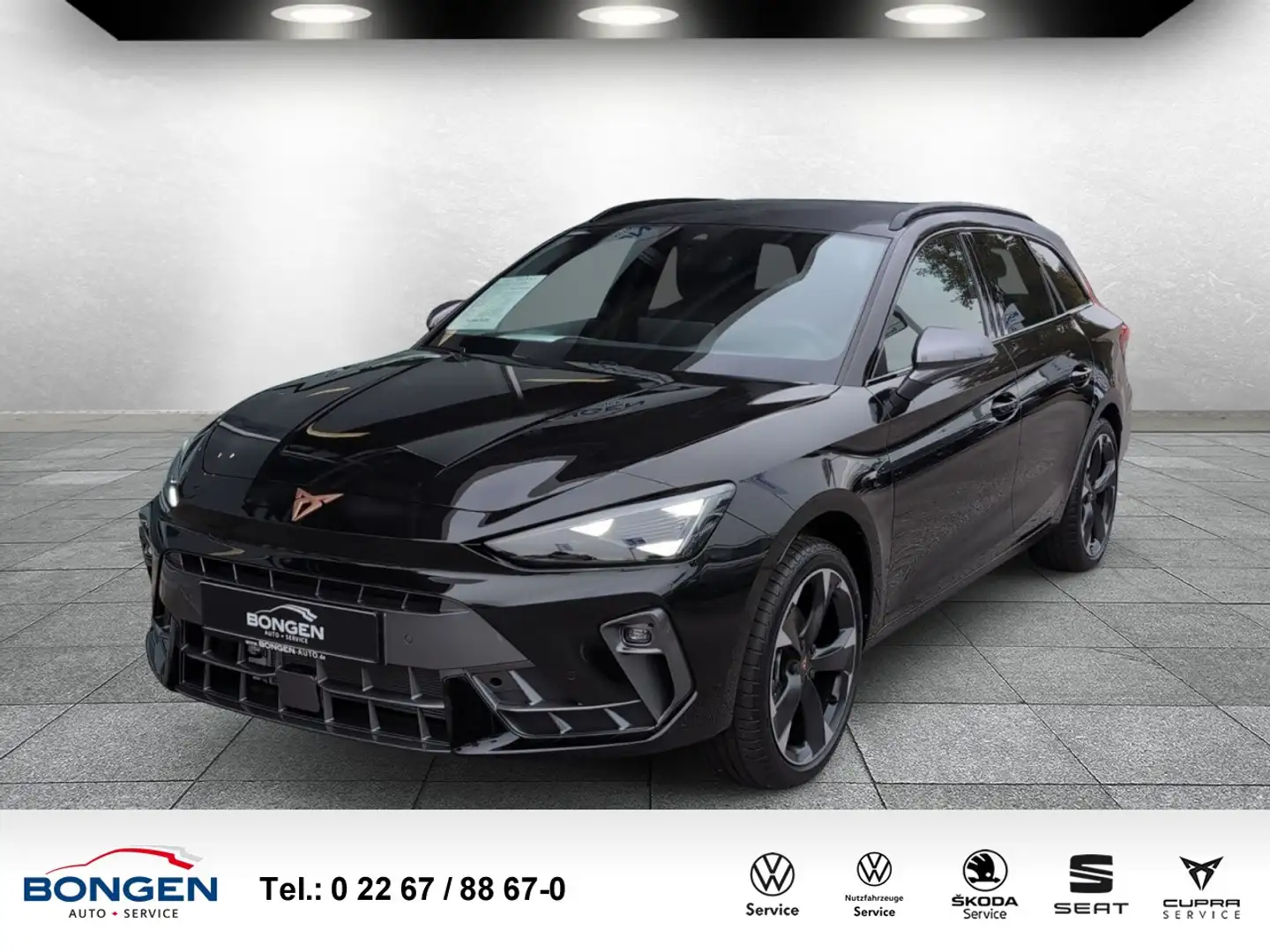 CUPRA Leon Sp. 1.5 eTSI Style DSG el. Heckklappe Carplay Noir - 1