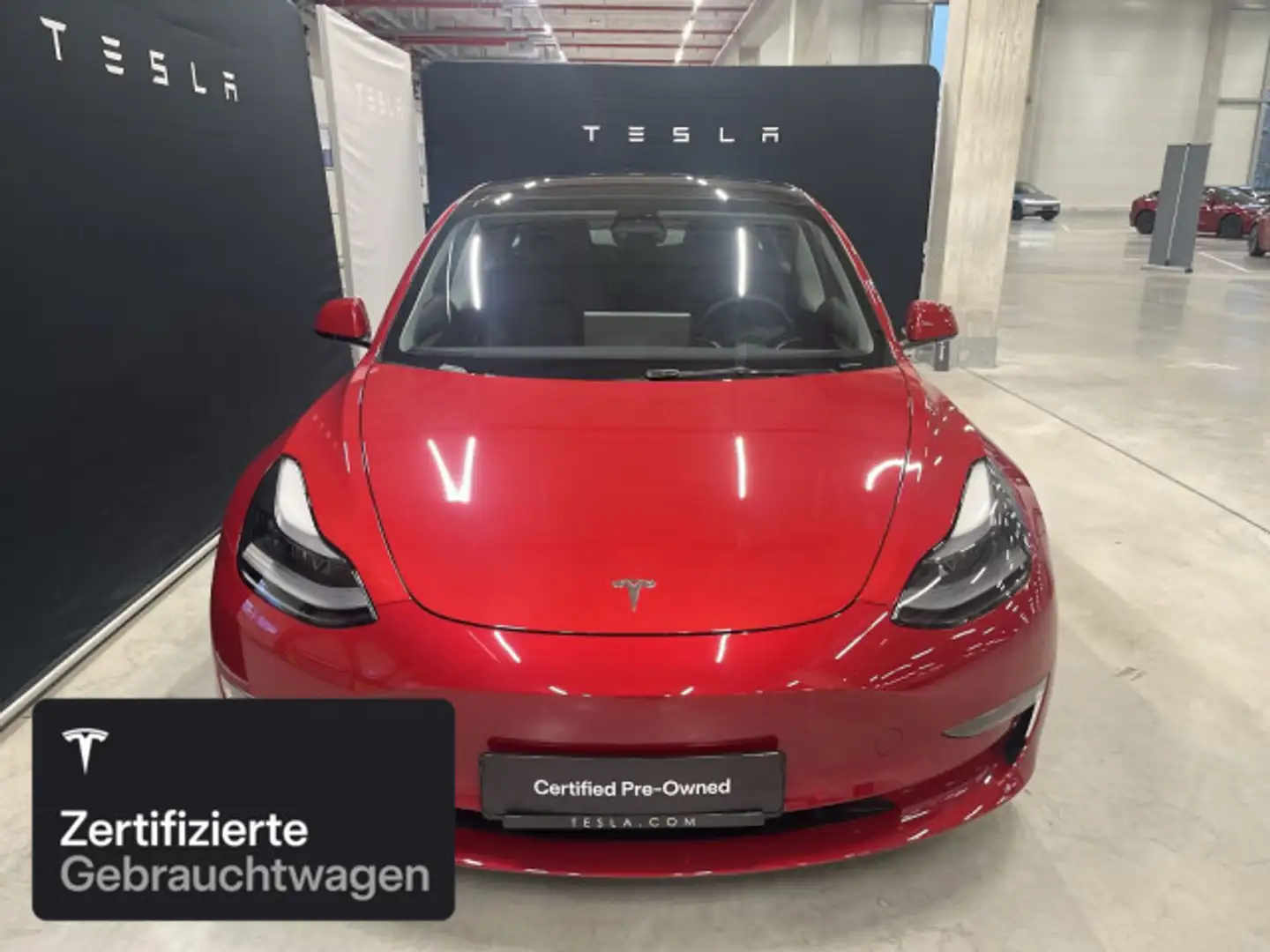 Tesla Model 3 Long Range AWD Rot - 2