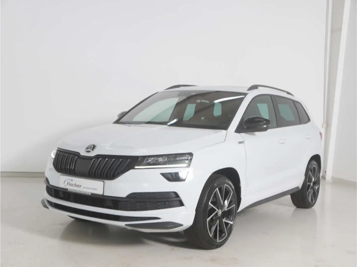 Skoda Karoq 2.0 TDI Sportline 4x4 DSG AHK/P-Dach/LED Weiß - 2