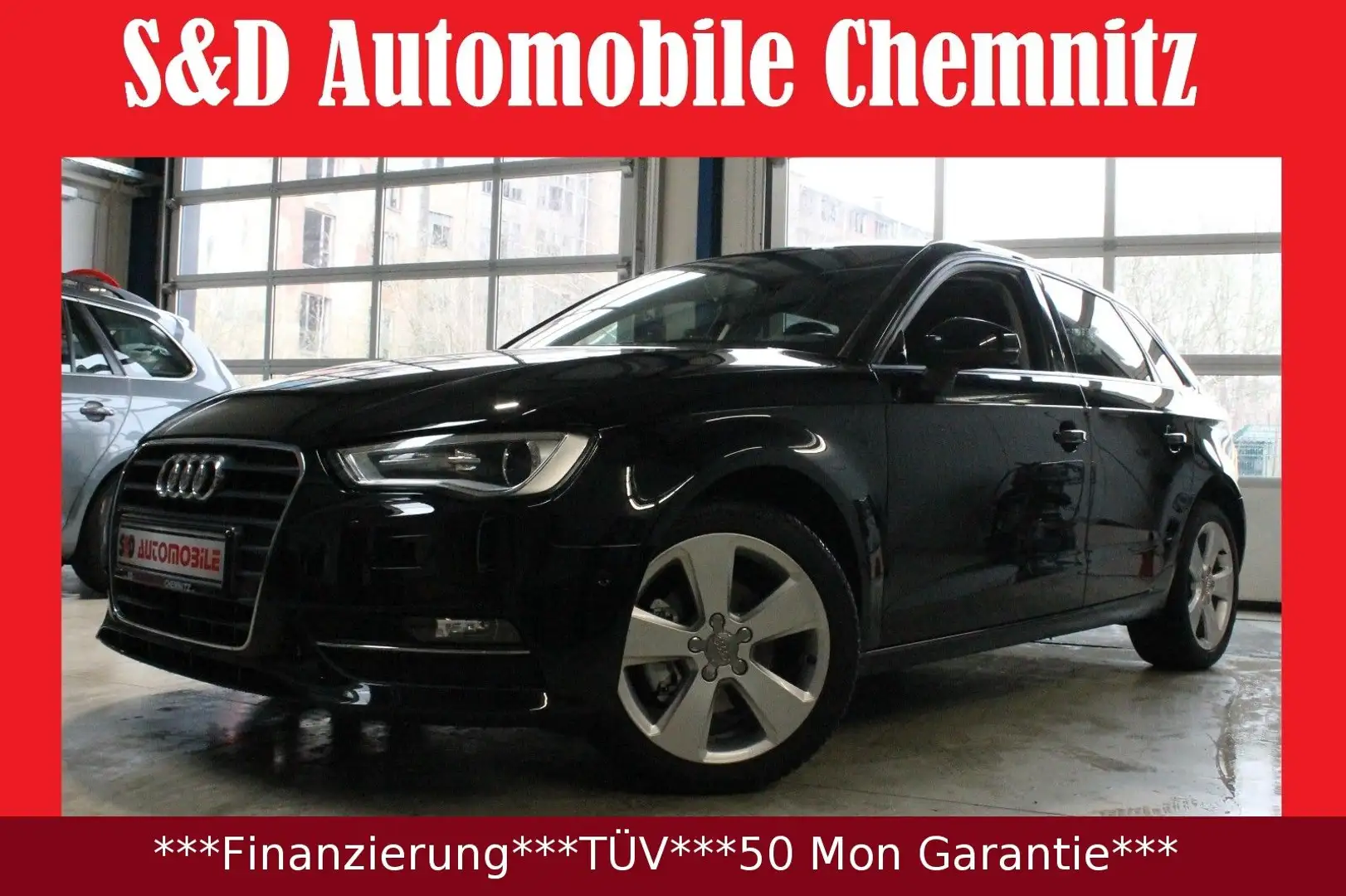 Audi A3 Sportback 2.0  Ambition"TÜV"GARANTIE" Schwarz - 1