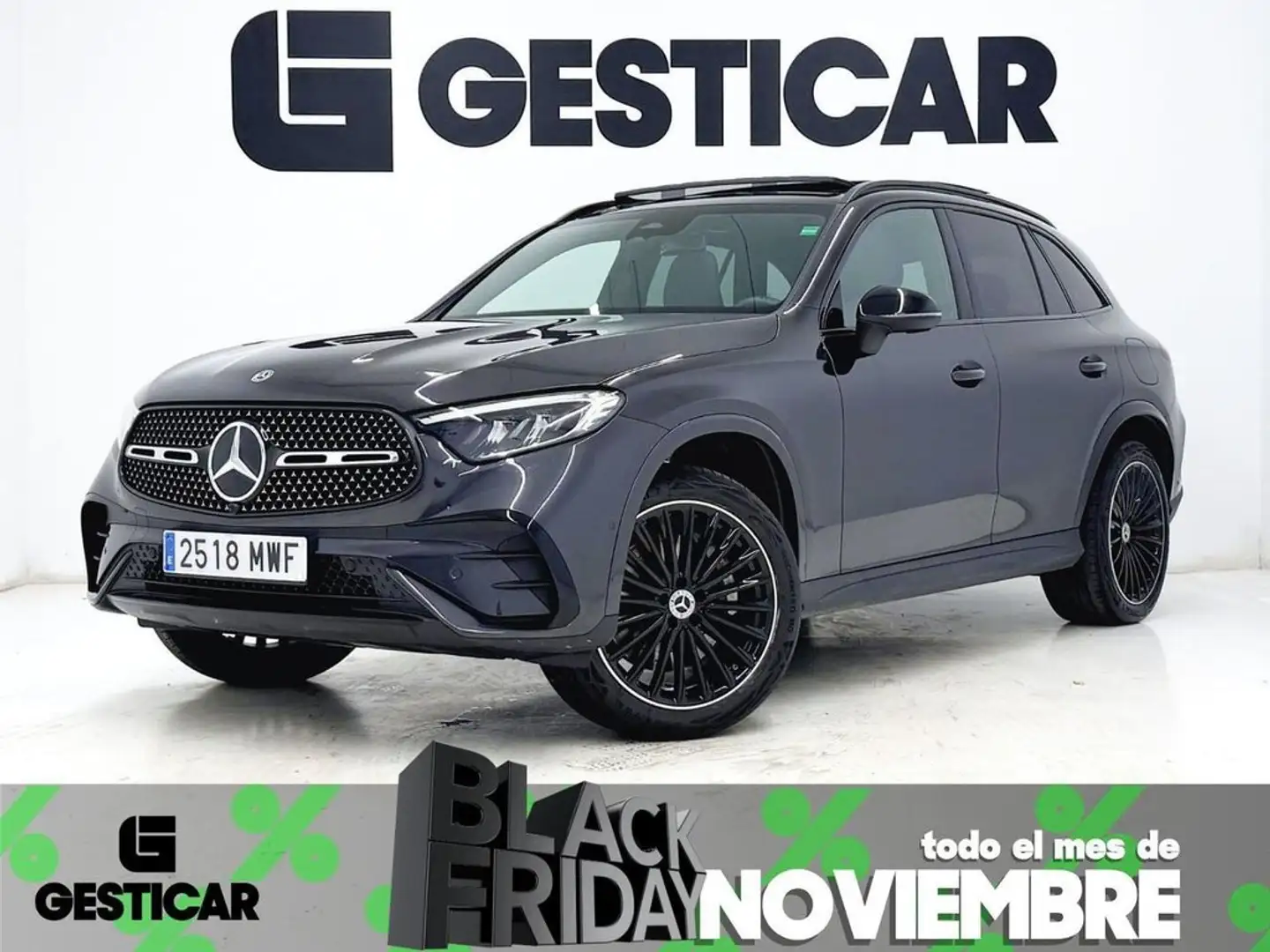 Mercedes-Benz GLC 300 300de 4 MATIC 313 CV Gris - 1