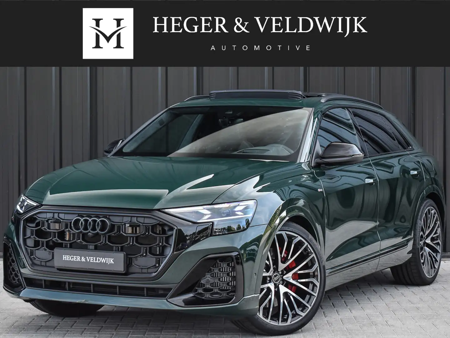 Audi Q8 60 TFSI e quattro Pro Line S Competition | PANORAM Зелёный - 1