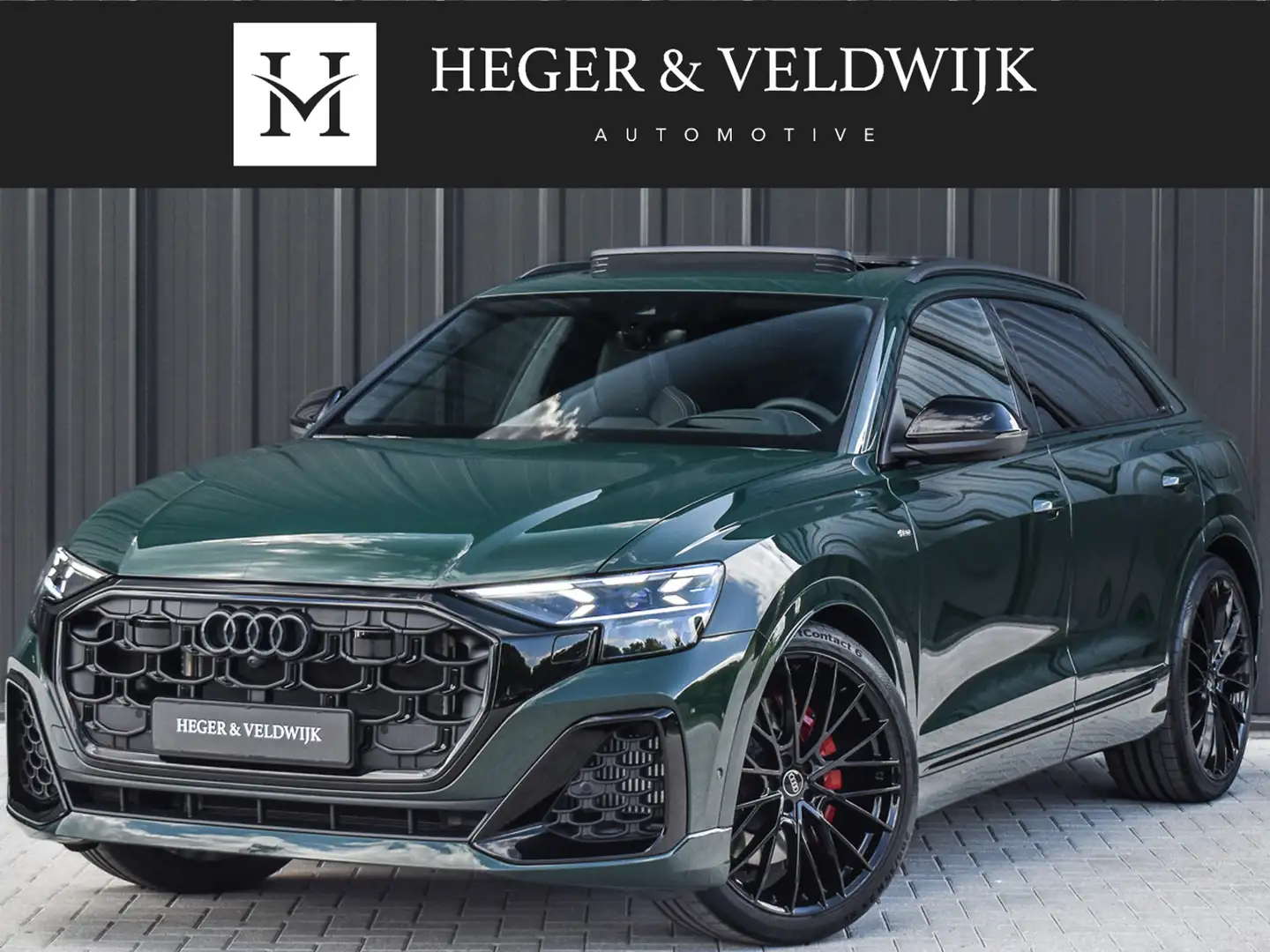 Audi Q8 60 TFSI e quattro Pro Line S Competition | PANORAM Zöld - 1
