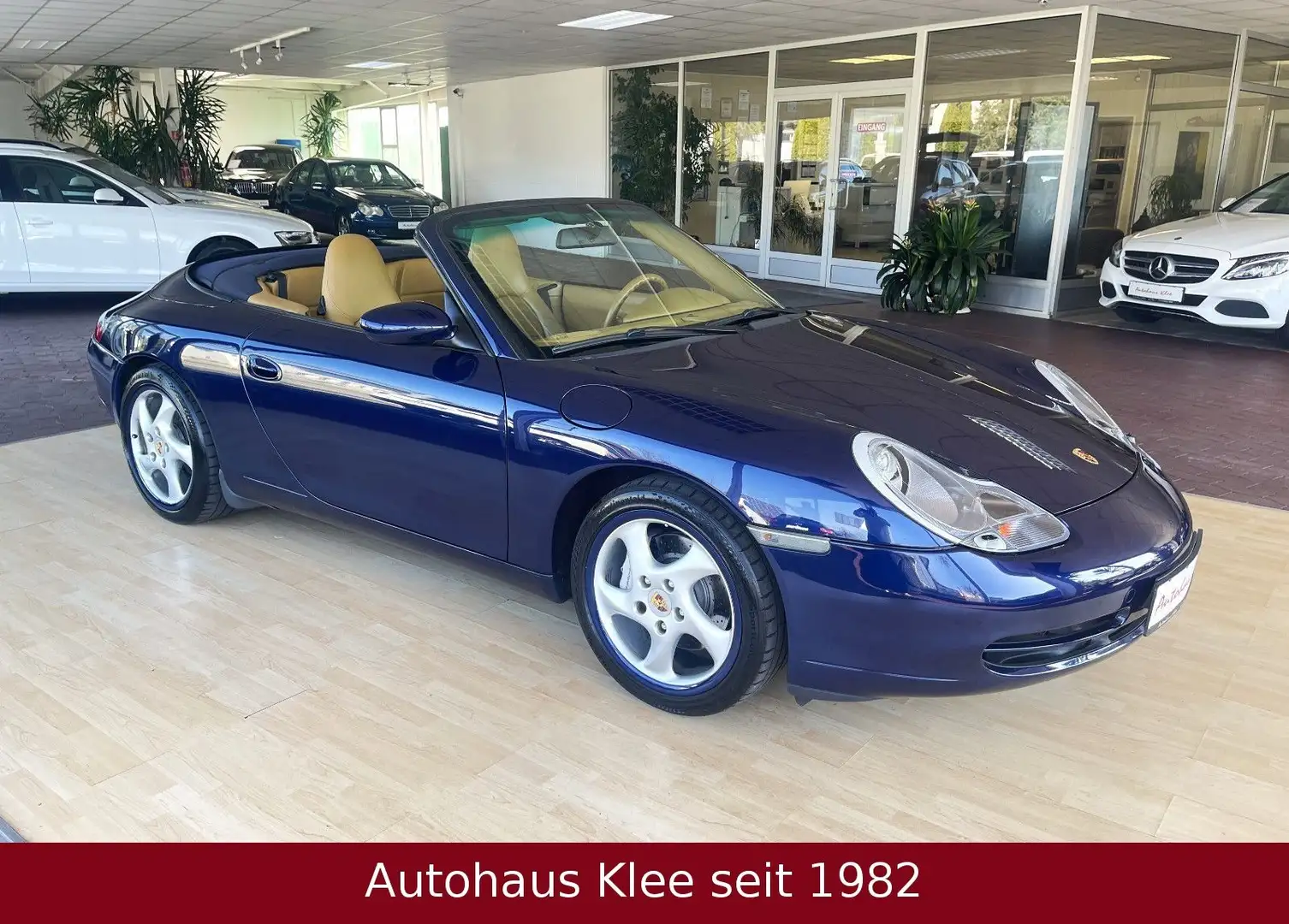 Porsche 996 Carrera 4 Cabriolet *Xenon*Hardtop* Bleu - 1