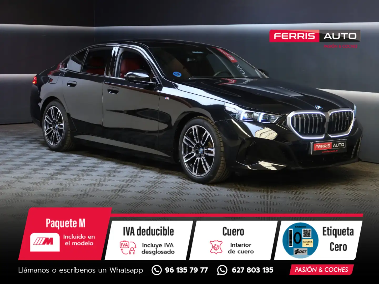 BMW i5 eDrive40 M Sport Noir - 1