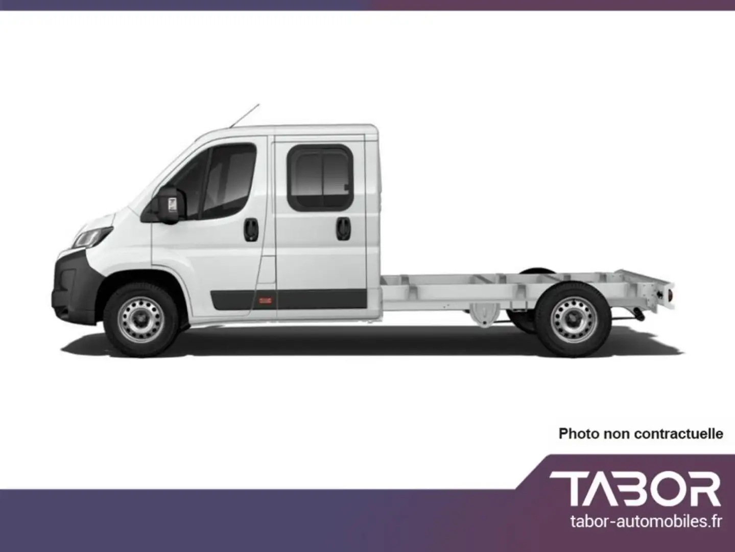 Opel Movano Fahrgestell DoKa D 140 35+ L3 Cam Blanc - 2