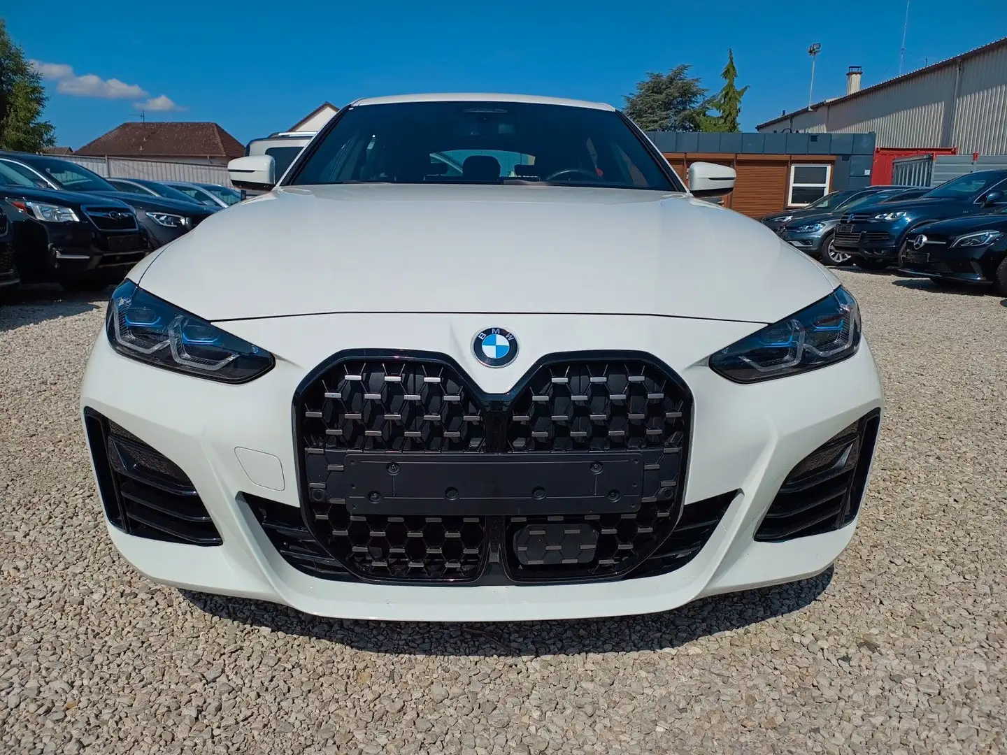 BMW 420 Gran Coupe 420 d M Sport, Navi, RFK, LASER Weiß - 2