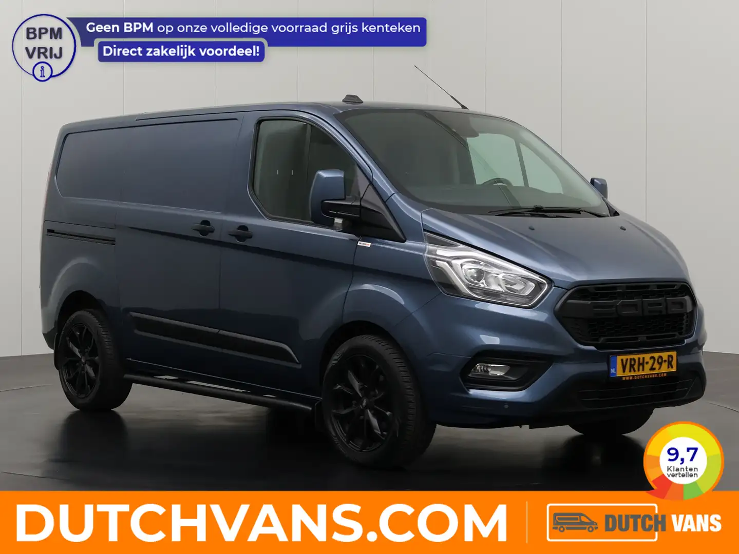 Ford Transit Custom 2.0TDCI 130PK Raptor Sport | Airco | Cruise | Trek Bleu - 1