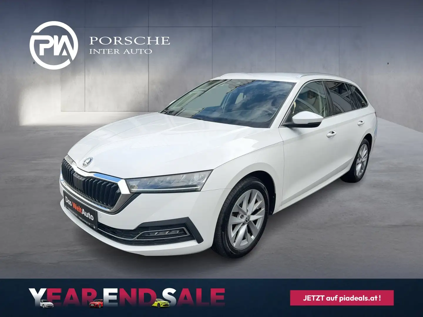 Skoda Octavia Style TDI DSG Weiß - 1