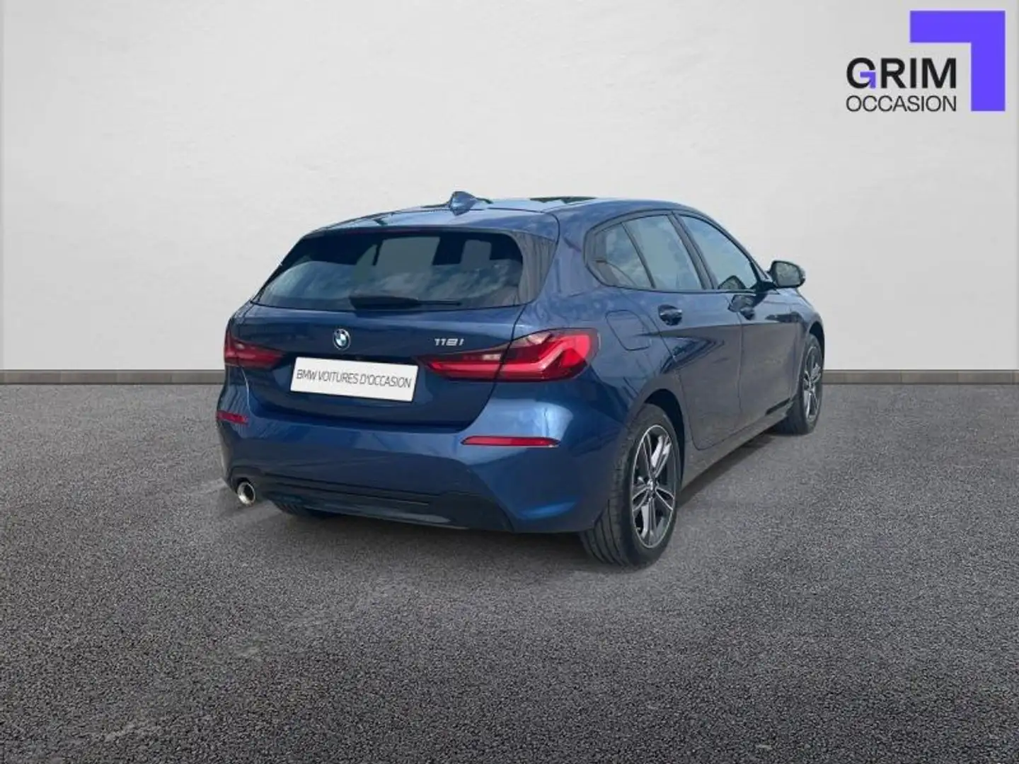 BMW 118 136 ch DKG7 Edition Sport Bleu - 2