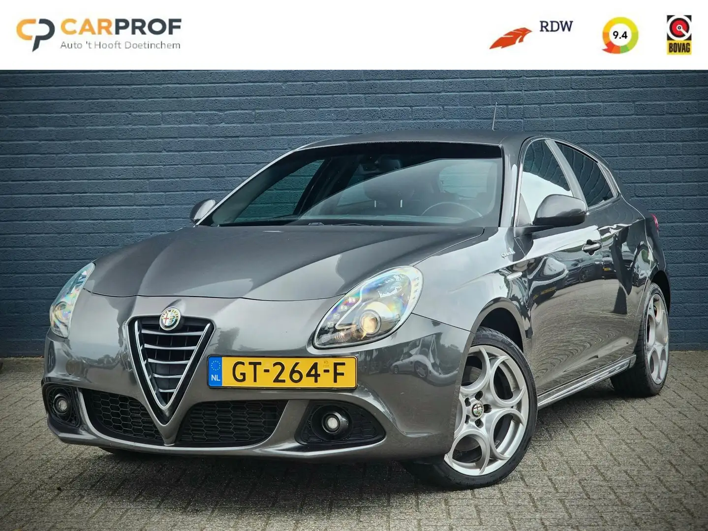 Alfa Romeo Giulietta 2.0 JTDm Exclusive AUTOMAAT / QV LINE / CRUISE / N Gris - 1