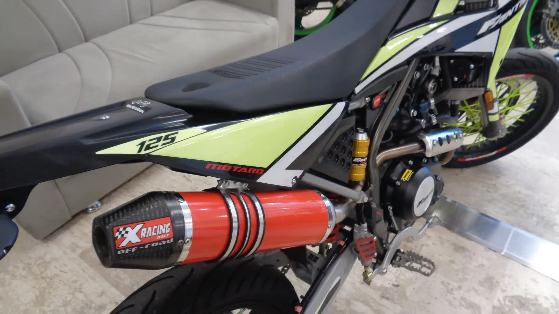 Fantic 125M xmf 125 competition Giallo - 2