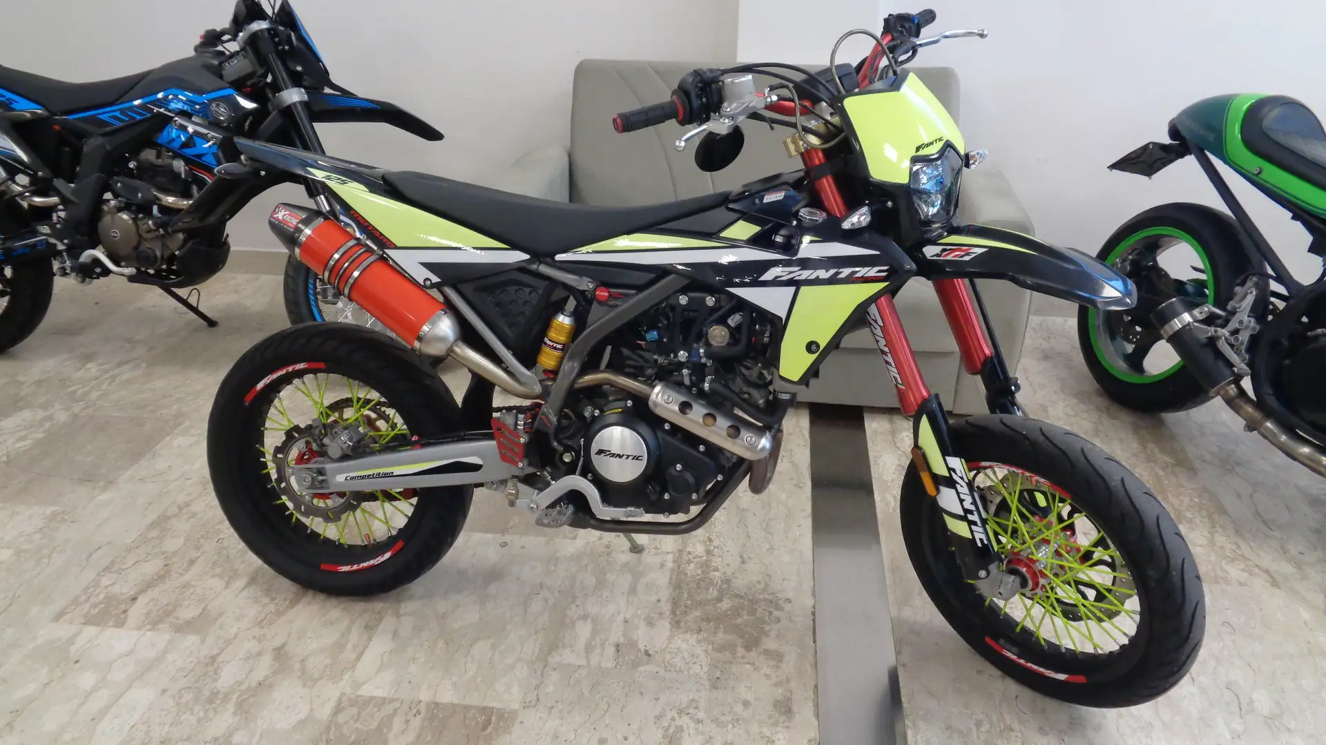 Fantic 125M xmf 125 competition Giallo - 1