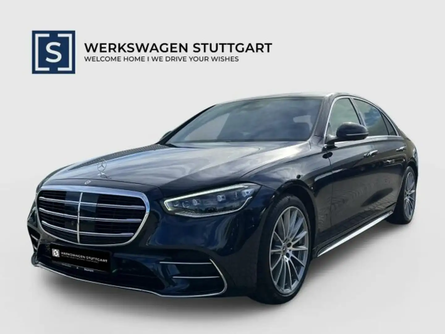 Mercedes-Benz S 500 S 500 4M AMG lang 20" HuD EXCLUSIV HA-Lenk NP183 Modrá - 1