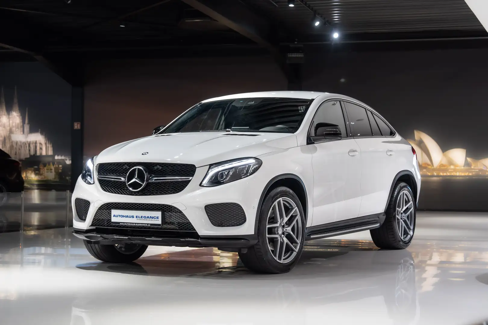 Mercedes-Benz GLE 350 d Coupe 4Matic*AMG-LINE*NIGHT*H/K*LM"21" Blanc - 1