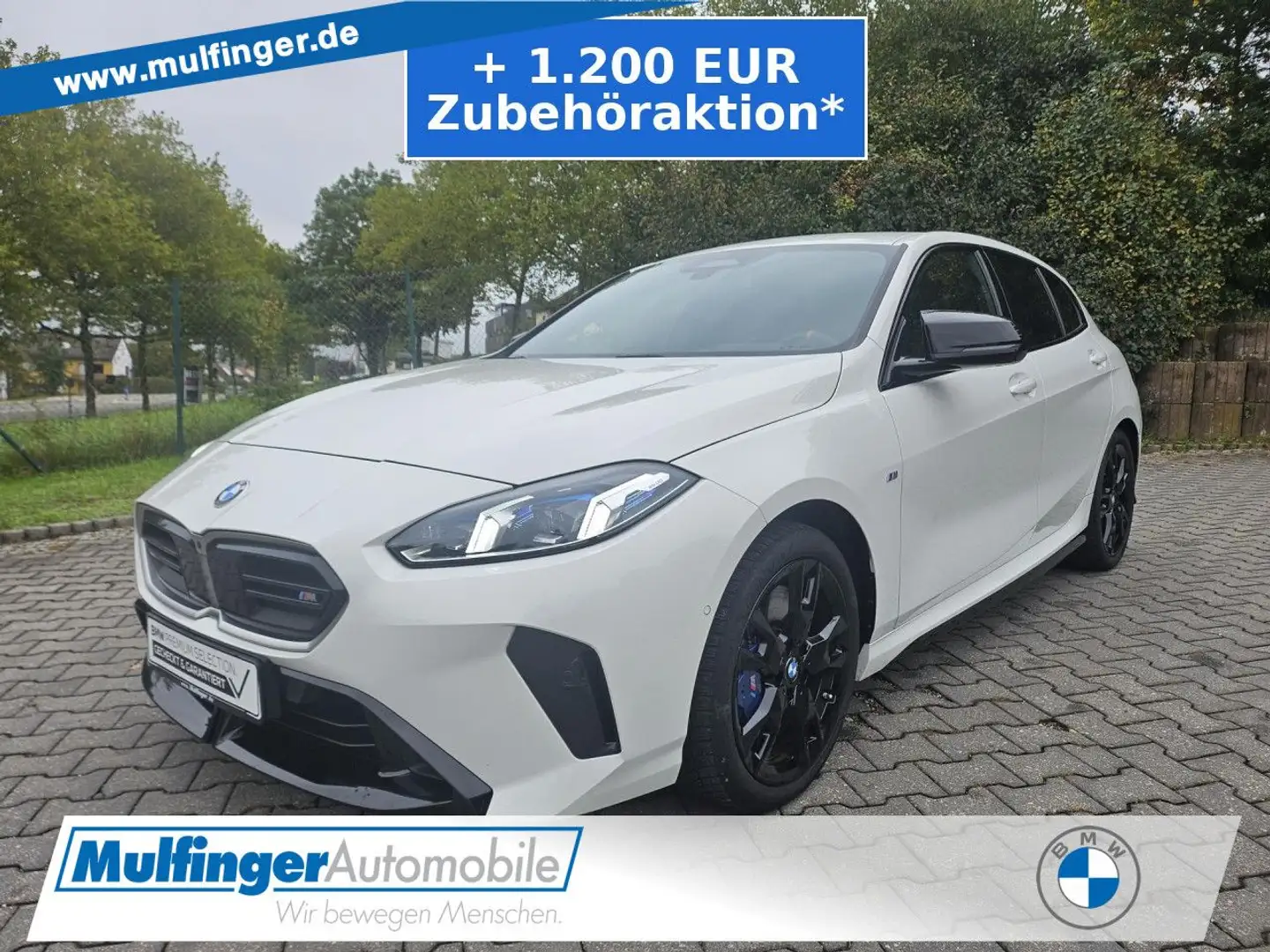 BMW 135 M xDr.HUD ACC SuV.KomfZ. Memory H/K Leas.447 Weiß - 1