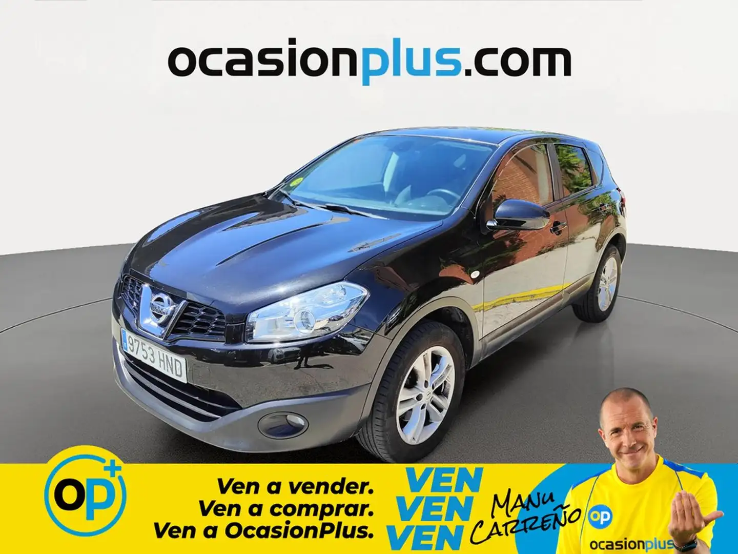 Nissan Qashqai 1.5dCi Acenta 4x2 Negro - 1