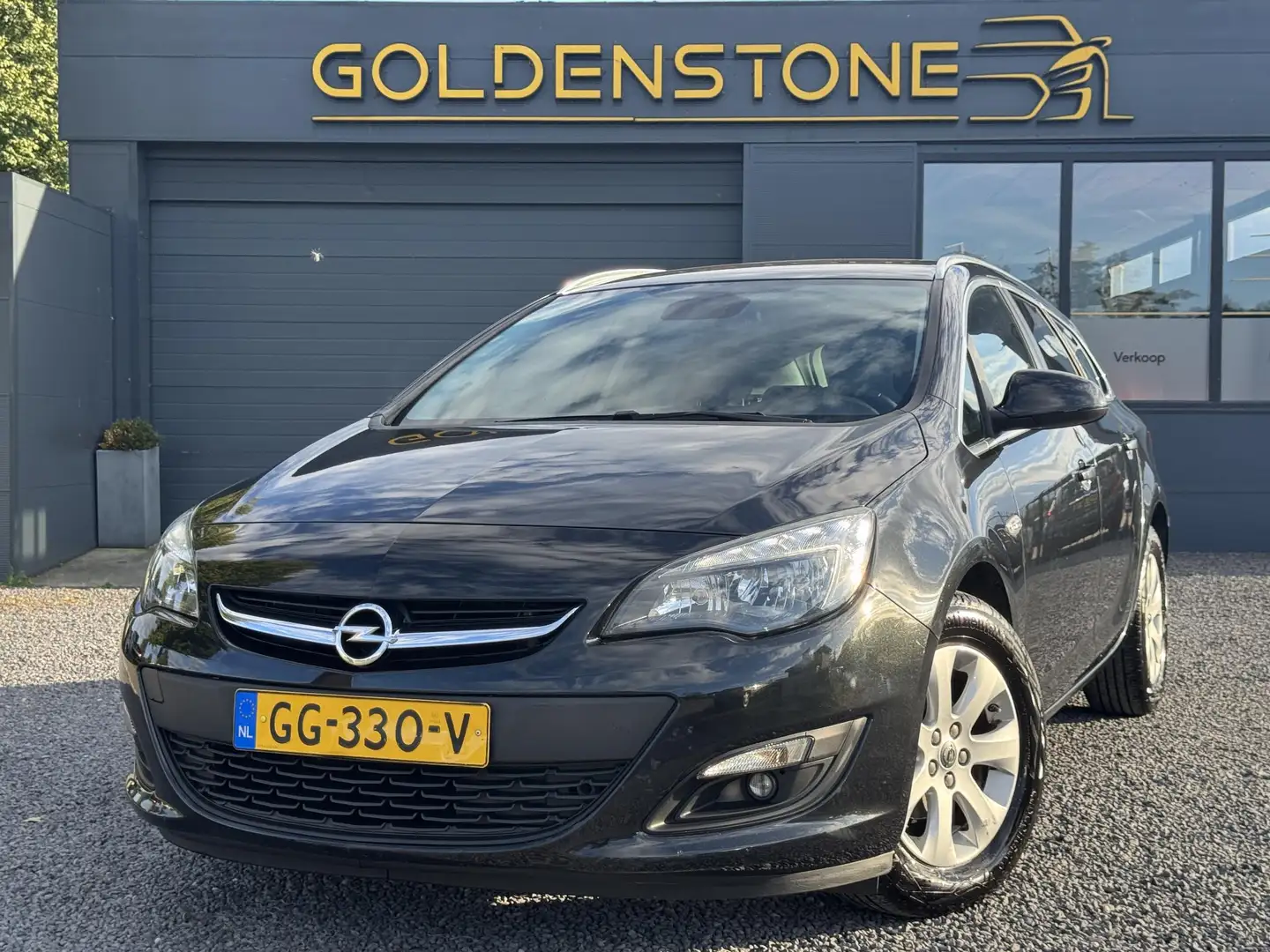 Opel Astra Sports Tourer 1.4 Turbo Blitz 1e Eigenaar,Dealer O Zwart - 1