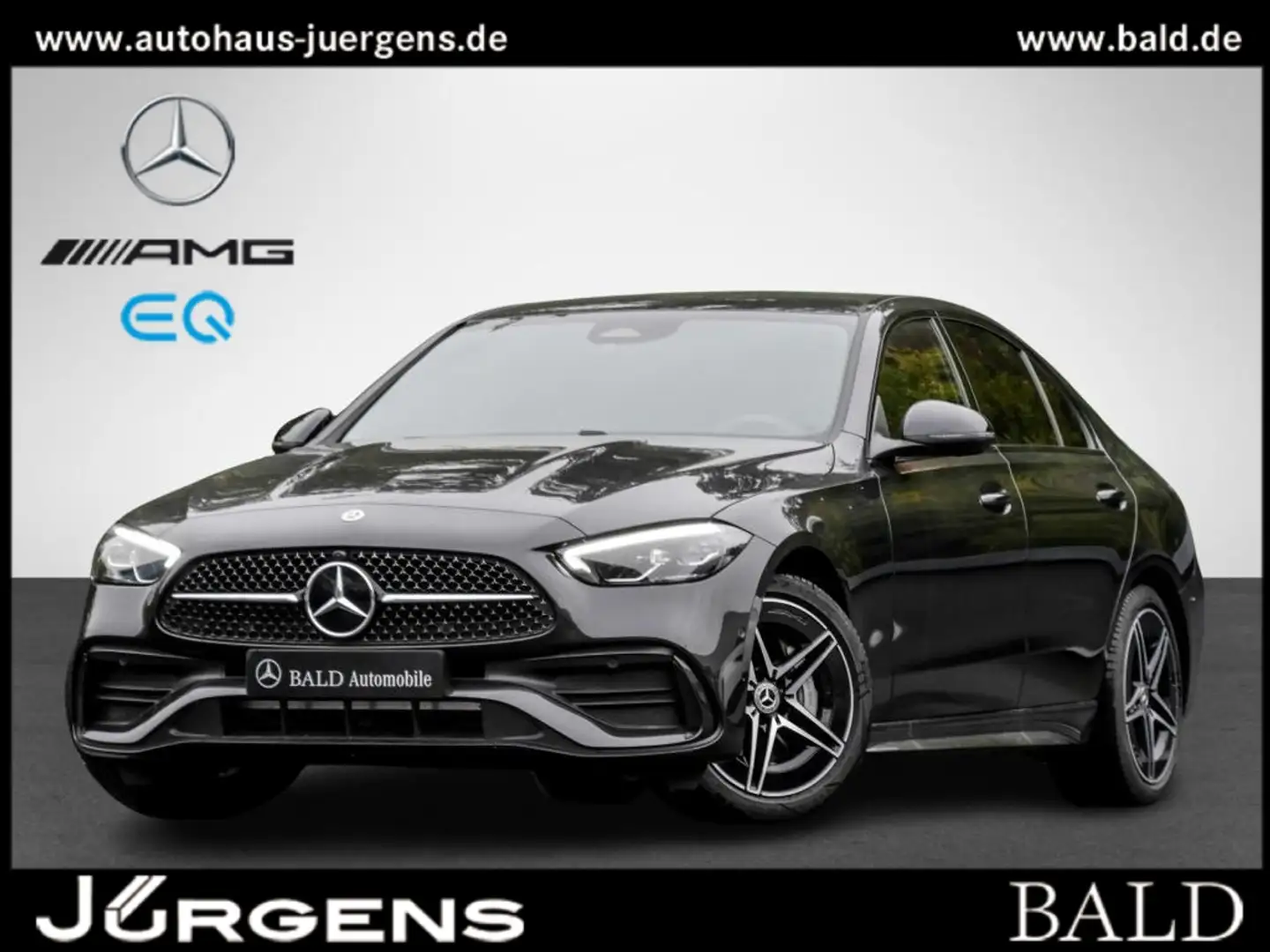 Mercedes-Benz C 200 AMG-Sport/Night/Totw/LED/Ambiente/Winter Gris - 2
