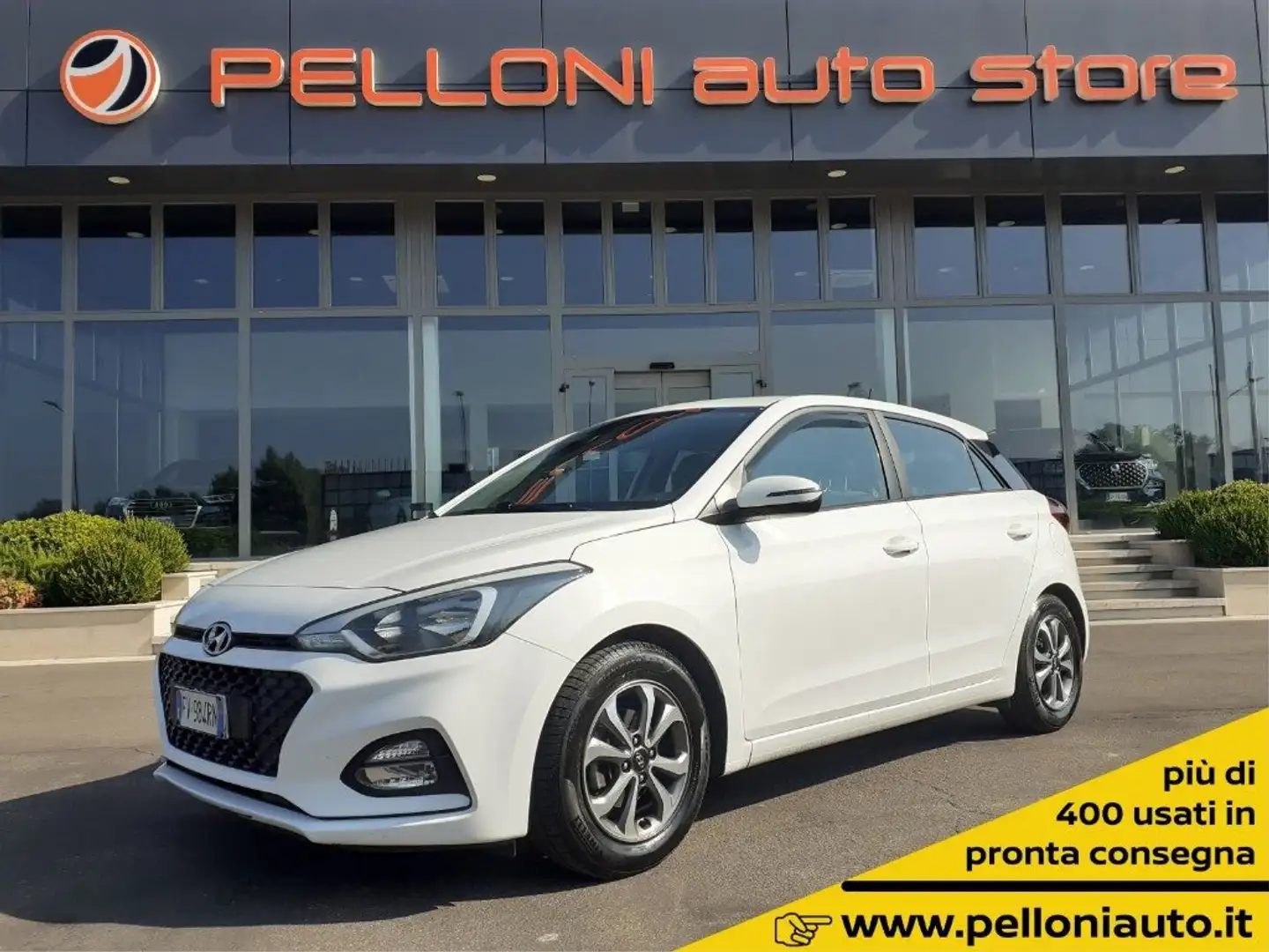 Hyundai i20 1.2 5P GPL - PER NEOPAT - GARANZIA - KM CERTIFIC Bianco - 1