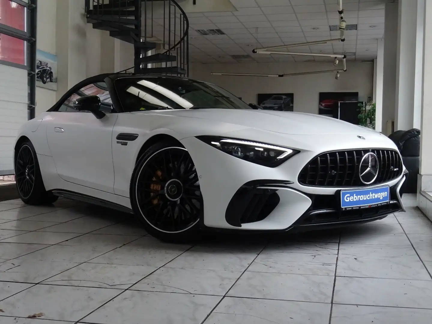 Mercedes-Benz SL 63 AMG 4M+ Night Keramik Burm DigLight MBUX Weiß - 1