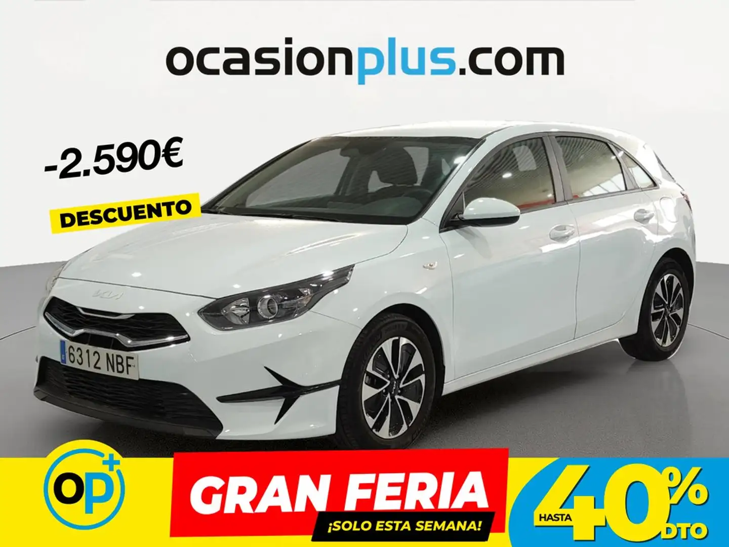 Kia Ceed / cee'd 1.0 T-GDI Concept 100 Blanco - 1