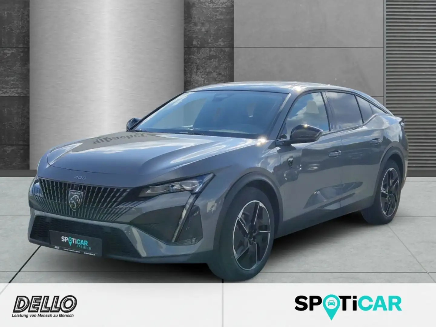 Peugeot 408 GT Hybrid 6-AT El. Panodach Surrounding Premium-Pa Gris - 1