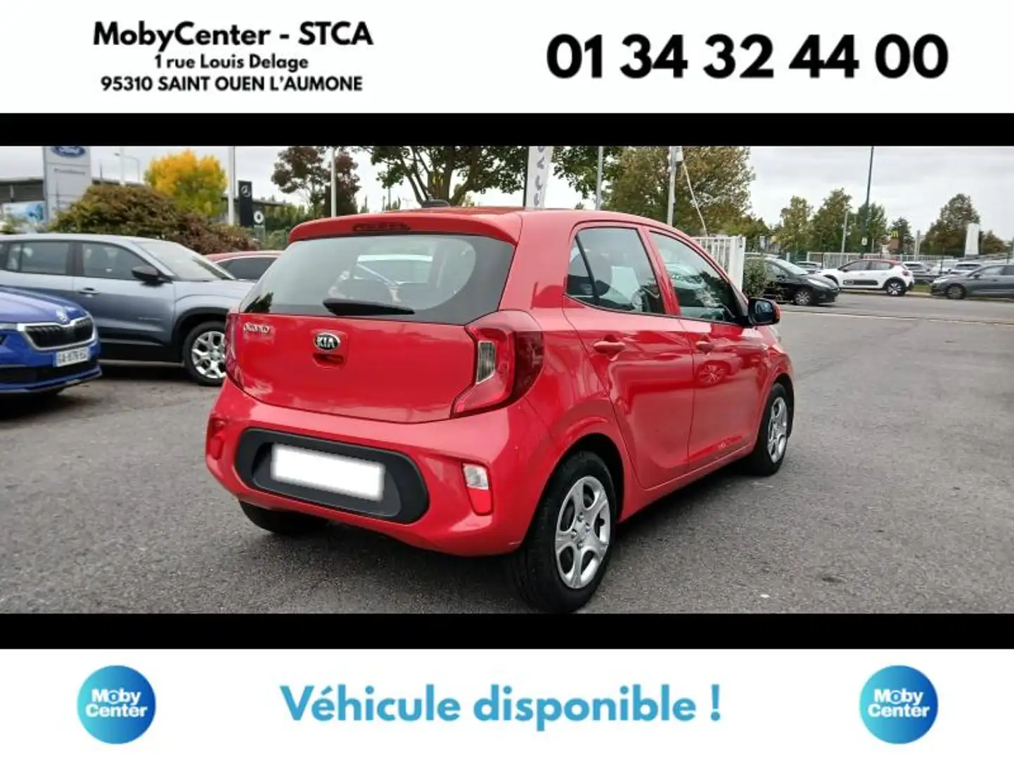 Kia Picanto 1.0 DPi 67ch Active Rouge - 2