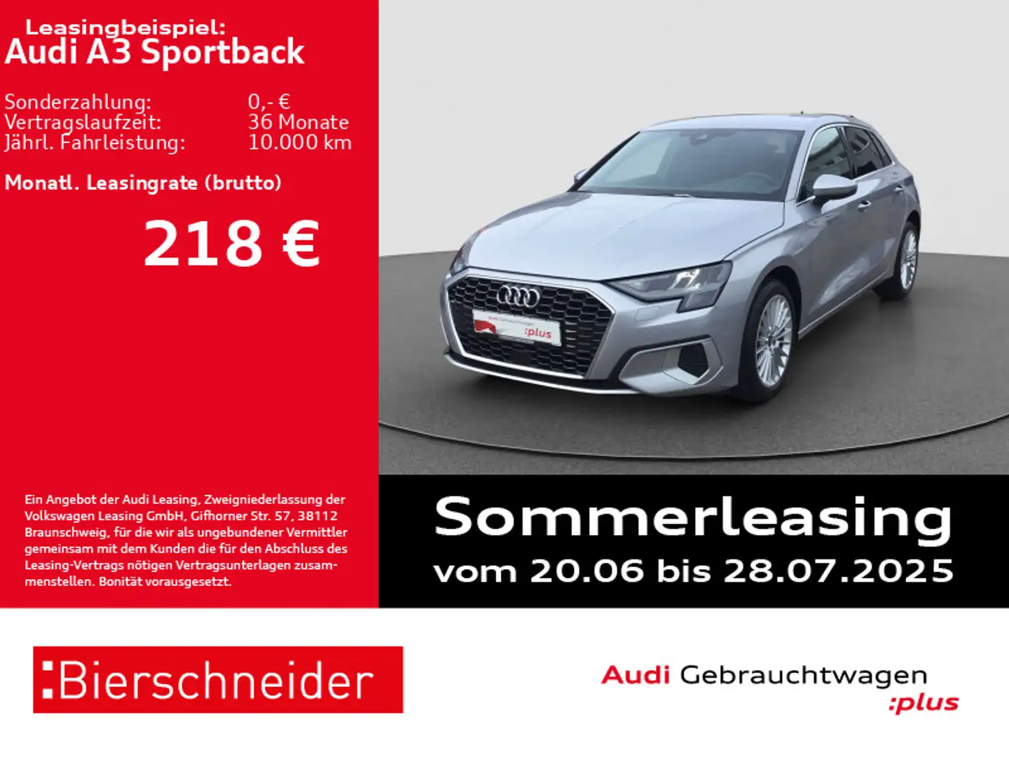 Audi A3 30 TFSI advanced NAVI 17 ZOLL DAB L Zilver - 1