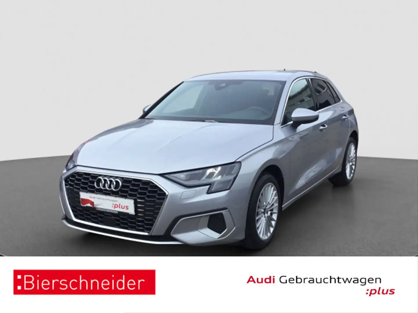 Audi A3 30 TFSI advanced NAVI 17 ZOLL DAB L Silber - 1