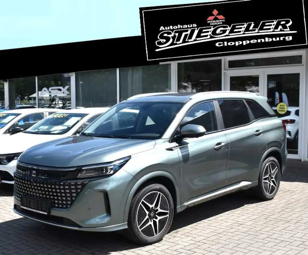 DFSK E5 E5 PHEV Leder Panoramadach Shz Zelená - 1