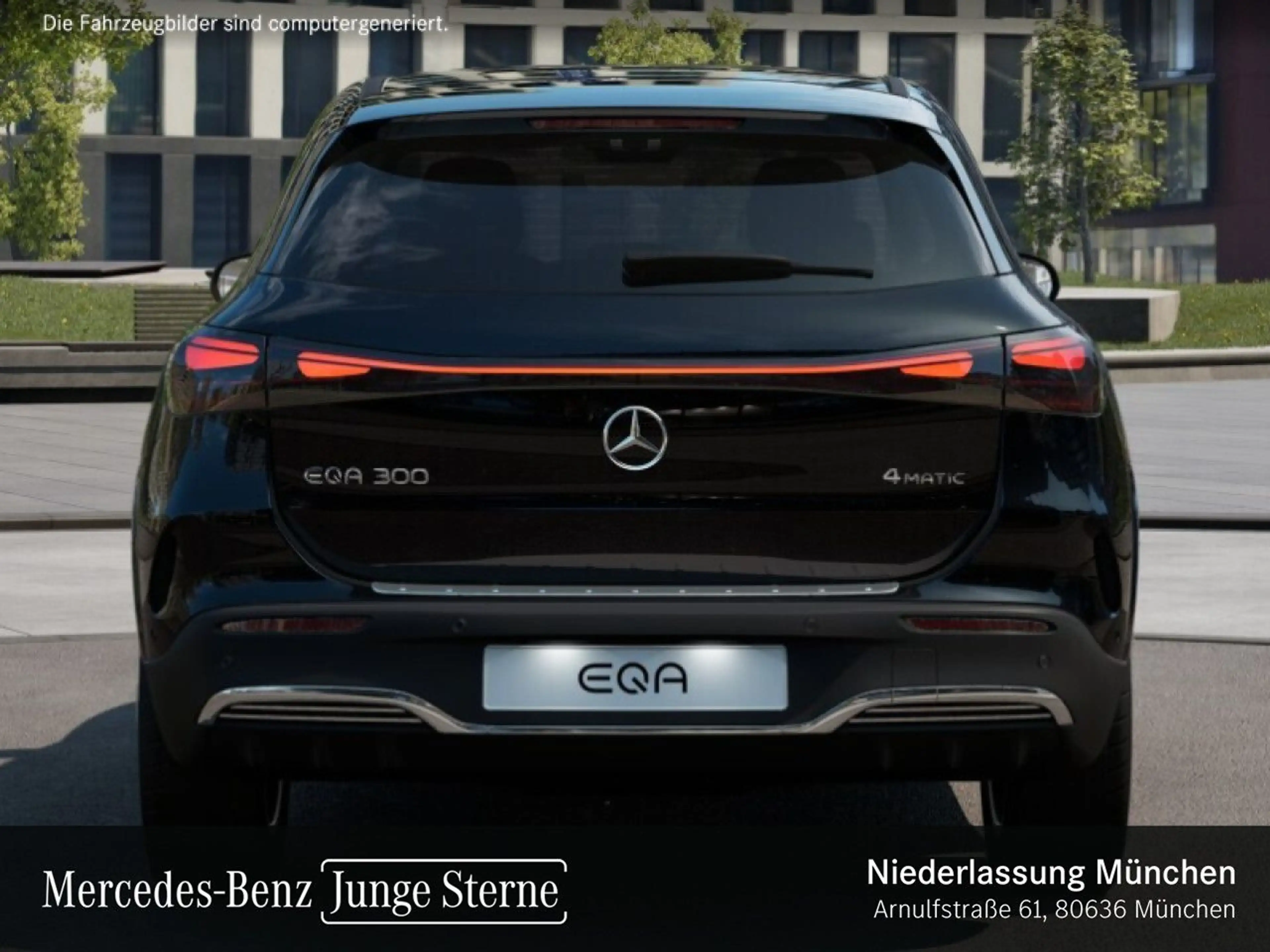 Mercedes-Benz EQA 300 4M AMG+ADVANCED+KAMERA+SPUR — photo 9