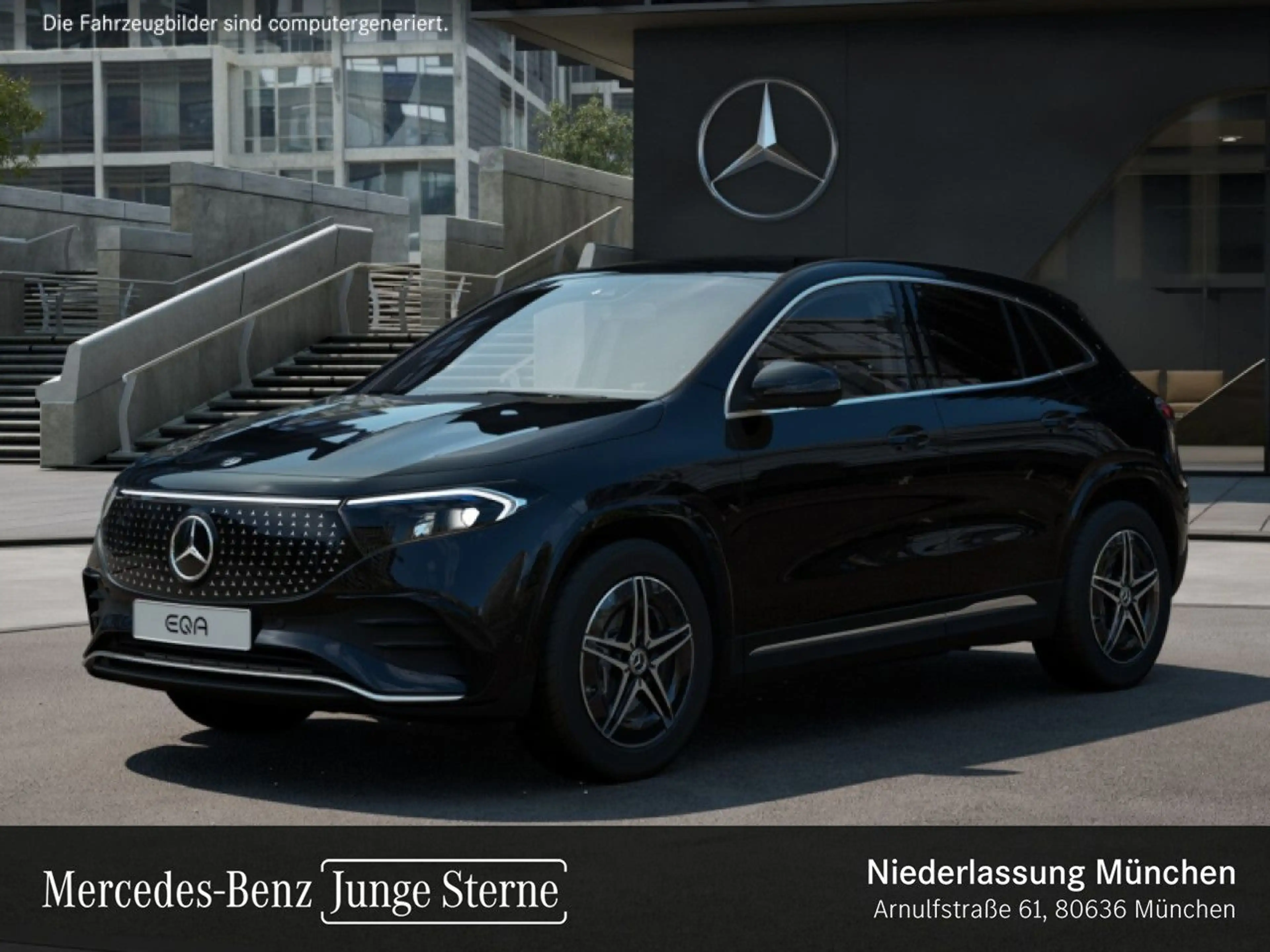 Mercedes-Benz EQA 300 4M AMG+ADVANCED+KAMERA+SPUR — photo 14