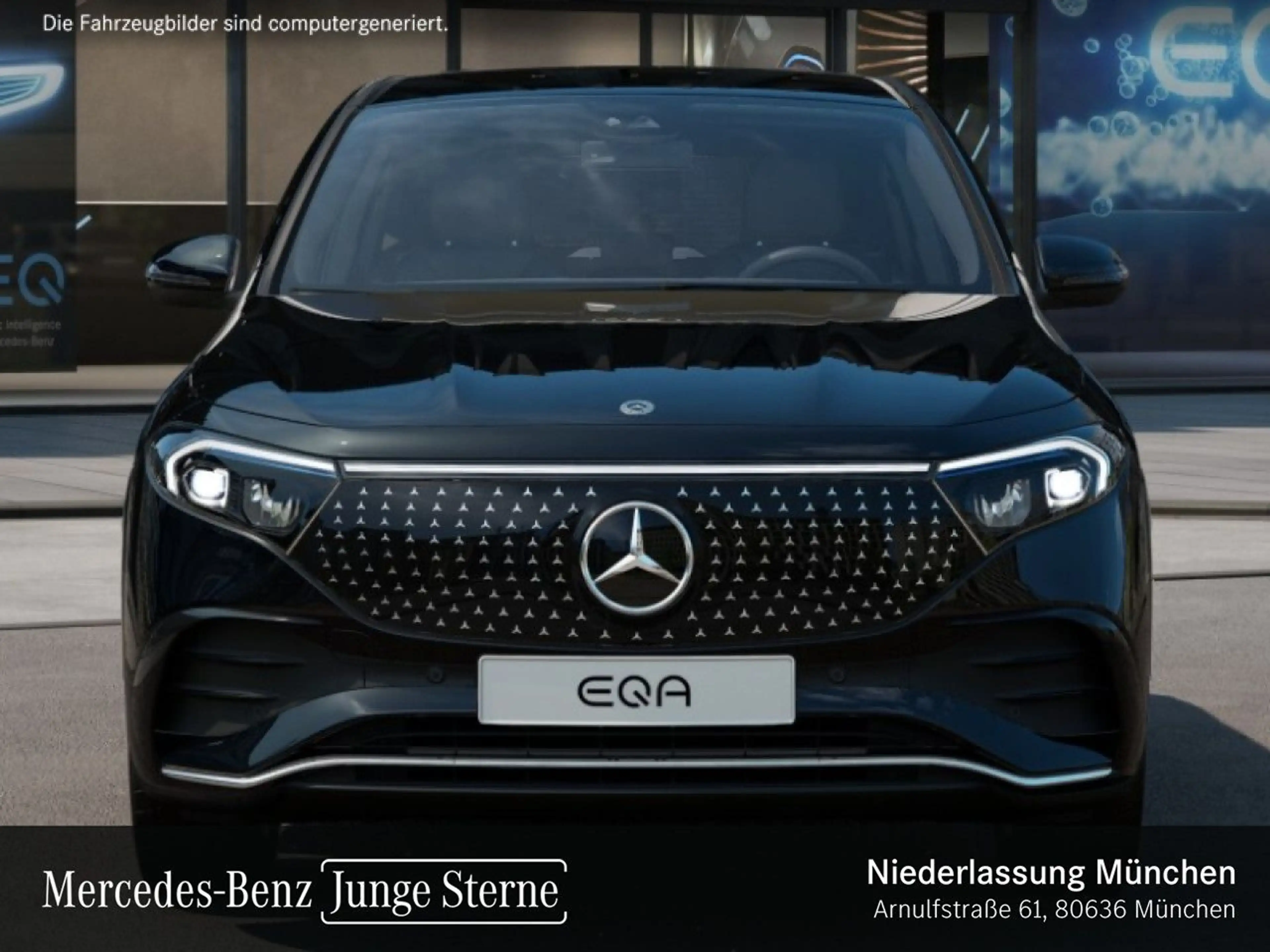 Mercedes-Benz EQA 300 4M AMG+ADVANCED+KAMERA+SPUR — photo 8