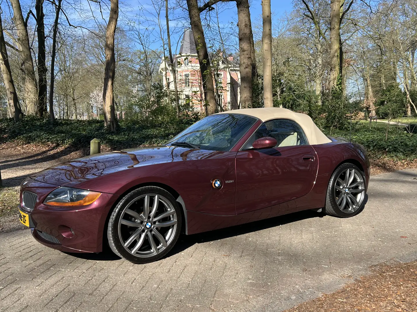 BMW Z4 2.5i Origineel nederlandse auto Rood - 2