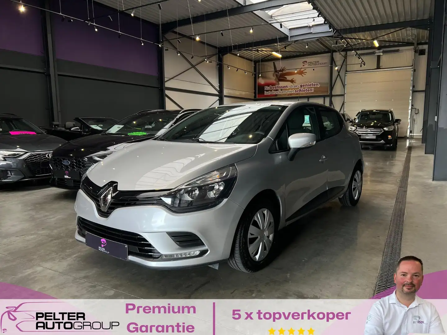 Renault Clio 0.9TCe Cruise Control 30.000km 1ste Eig. Grau - 1