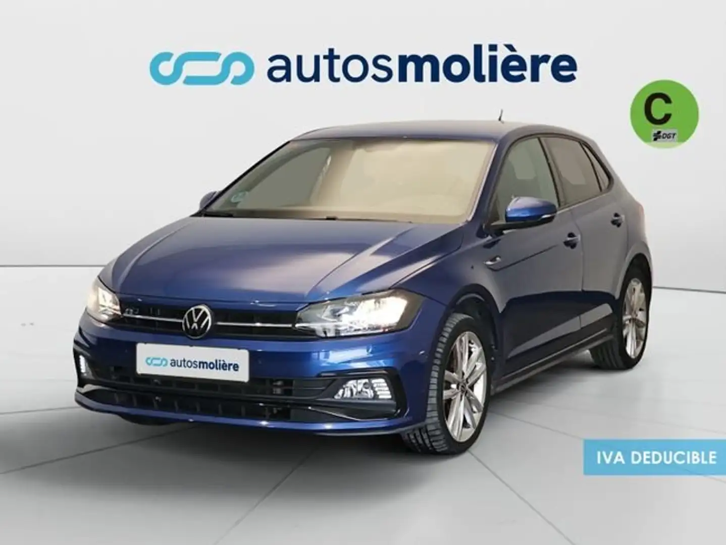 Volkswagen Polo 1.0 TSI R-Line DSG 70kW Azul - 1