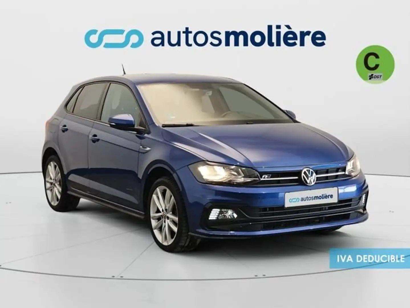 Volkswagen Polo 1.0 TSI R-Line DSG 70kW Azul - 2