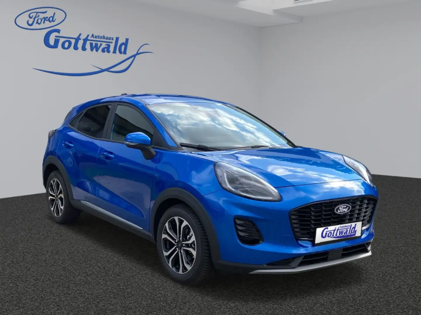 Ford Puma Titanium LED RFK PDC Winter-Paket GJR Tempomat Blau - 1