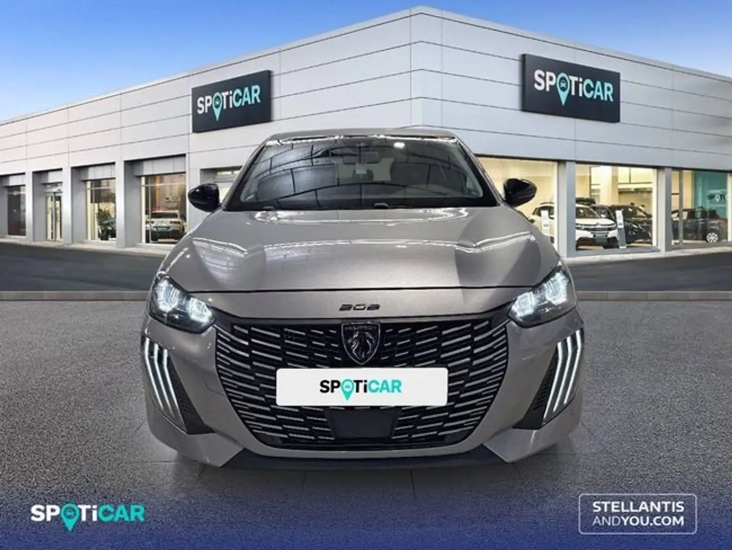 Peugeot 208 Gasolina 100 S&S 6 Vel. MAN Allure Gris - 2