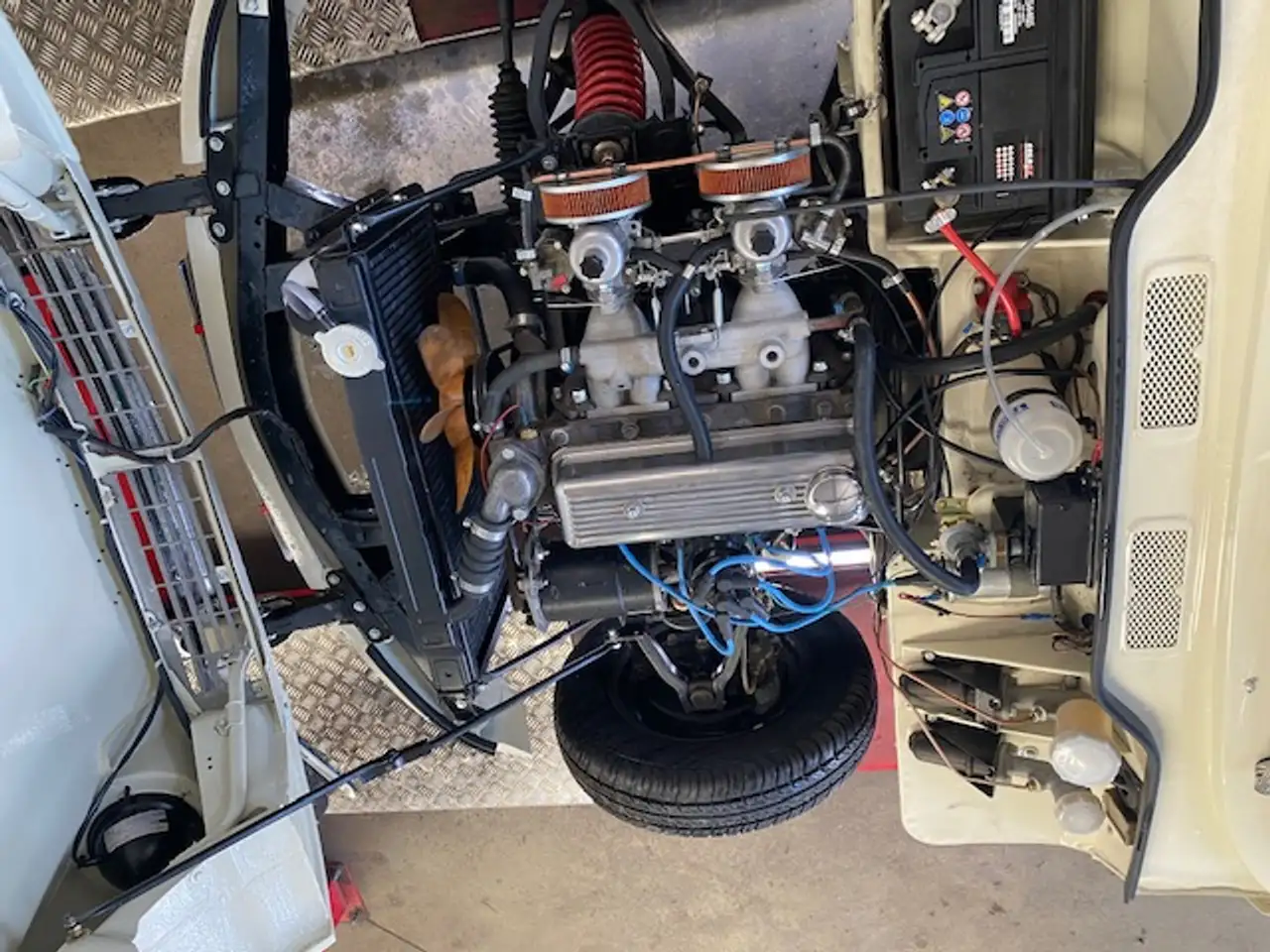 Triumph Spitfire MK III 1300 1968 gerestaureerd, foto 8
