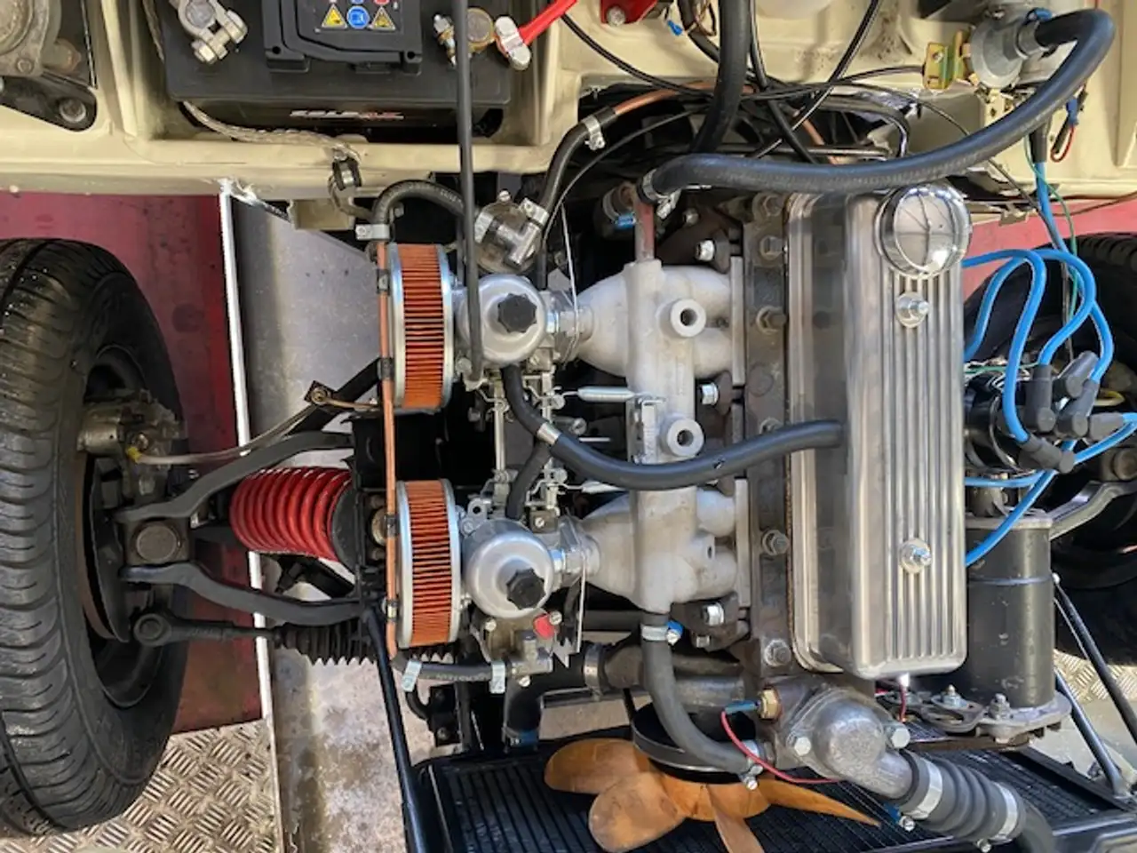 Triumph Spitfire MK III 1300 1968 gerestaureerd, foto 7