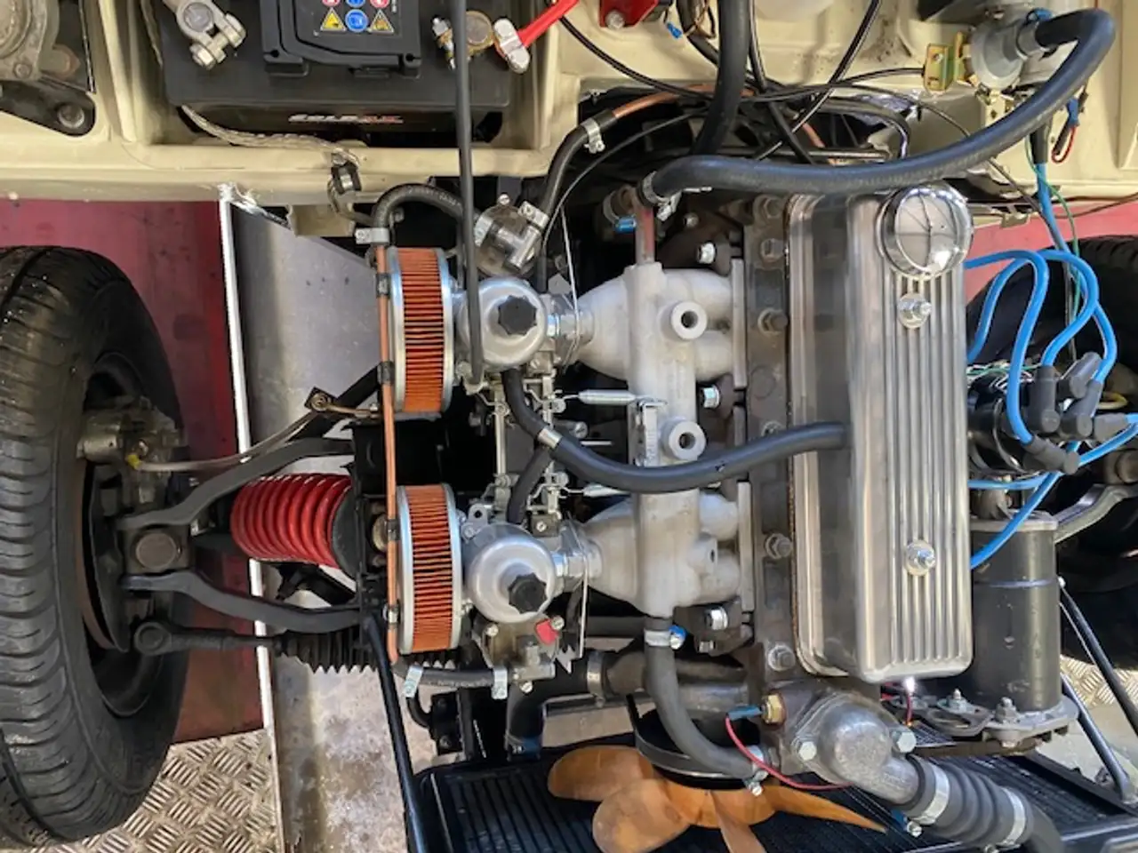 Triumph Spitfire MK III 1300 1968 gerestaureerd, foto 6