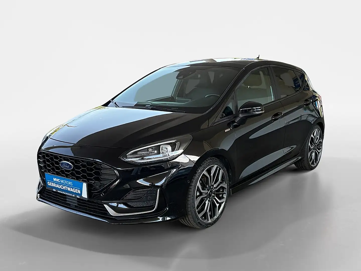 Ford Fiesta 1.0 EcoB Hybrid 92kW AT ST-Line Vign. 5t Schwarz - 1